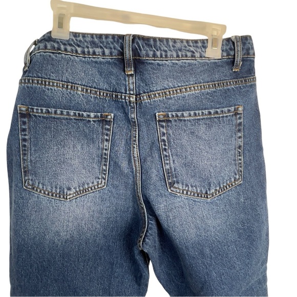 Vervet Denim Casual Classic Distressed Mom Jeans - Picture 7 of 9